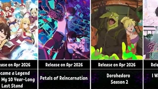 انیمه های بهار سال 2026