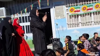 مراسم جشن نیمه شعبان در دبستان و پیش دبستانی پسرانه پرتو امید (شیراز) با حضور خاله رزیتا (برترین مجری کودک ایران)