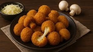 آموزش قارچ سوخاری رستورانی بدون آرد سوخاری خیلی راحت با نکته طلایی