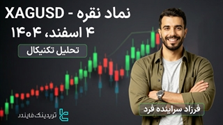 تحلیل نماد نقره (XAGUSD) 04 اسفند 1404 - سوگیری صعودی و نواحی کلیدی اصلاحی [تریدینگ فایندر]