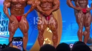 هادی چوپان در مسابقات آرنولد کلاسیک ۲۰۲۶ در اوهایو آمریکا سوم شد