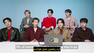 مصاحبه‌ بی‌ تی‌‌ اس BTS با مجله GQ – زیرنویس فارسی چسبیده