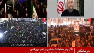 دعوت آیت الله آملی لاریجانی از مردم برای مشارکت در راهپیمایی روز قدس