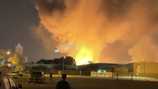 اصابت‌ها و انفجارهای پی‌در‌پی‌ در پایگاه آمریکایی‌ها در بحرین