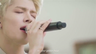 اهنگ golden hour با صدای ماکی ار اندتیم :)☆☆