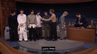 برنامه To Night Show با حضور BTS با زیرنویس فارسی( پارت یک)