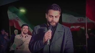 آرمان درویش و استاد رائفی پور در تجمعات مردمی کشورش را به ویزای آمریکا نفروخته است
