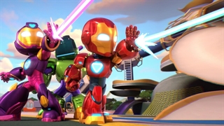 انیمیشن ملاقات با مرد آهنی و دوستان شگفت‌انگیزش فصل اول قسمت 02 با دوبله فارسی/Iron Man and His Awesome Friends 2025