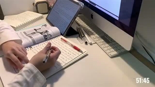 STUDY WITH ME - 1 HOUR | No break | Calm piano | Focus session