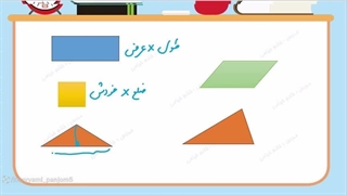 "فصل ششم ریاضی پایه پنجم ،صفحه ۱۰۷"