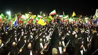 تجمع مردمی شبانه شهر قزوین در جنگ رمضان 1405