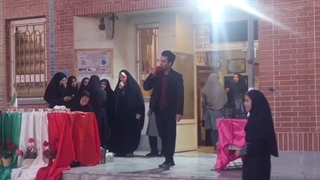 اجرای هاشم رمضانی آهنگ تسلیم‌در جشن روز دختر