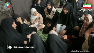 تصاویری از تجمعات مردم ولایت‌مدار شهرستان کاشان