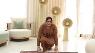 معروف ترین زن ایران فرش خونه‌شو از ما خریده (دیار فرش)