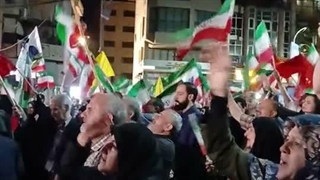 مداحی سید محمد رضا نوشه ور در تجمع میدان هفت حوض تهران در جنگ رمضان