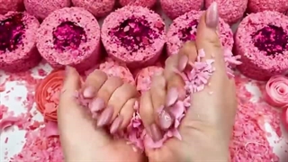 Asmr خرد کردن صابون های رنگی/ اسمر ارامش بخش / ای اس ام ار