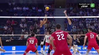 خلاصه بازی والیبال آمریکا 3-0 ایران