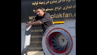 اگزاست فن سانترفیوژ آشپزخانه صنعتی و فست‌فود شیراز | 09124598284