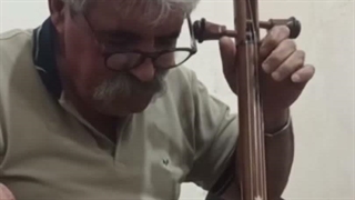 کمانچه آواز لری استاد دکتر محمد باجلاوند
