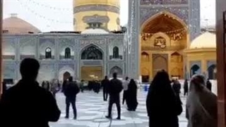 شفای دوقلوی نابینا در حرم امام رضا