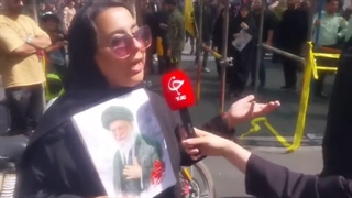 صحبت های یک بانوی تهرانی....رهبرم همه چیز تمام بود....طرفداران : نههه شلاقش زدن مگه کوری این رد شلاق هستش...