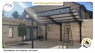 سایبان ماشین شیک و مدرن | ترکیب زیبایی، دوام و کیفیت