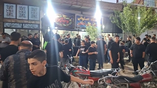 ایستگاه های صلواتی اخی جهان (6) : محرم 1405
