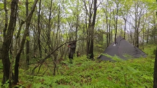 Solo Camping in Brutal Storm
