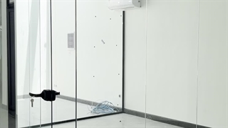 اجرای پارتیشن شیشه ای مدرن