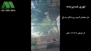 خرید توری ضدپرنده برای باغ | 09177587632 محافظت میوه و انگور در برابر پرندگان