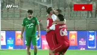 خلاصه بازی شمس آذر قزوین 0-2 پرسپولیس