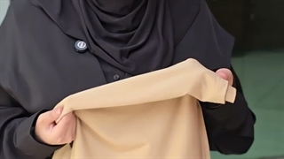آموزش بستن شال کشی نخی؛ پوشش کامل مو با استایل جذاب