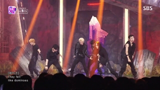 اجرای آهنگ Enhypen Bloody Paradise در SBS
