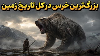 خرس هیولای ۲ تُنی که زمانی بر آمریکای جنوبی حکومت می کرد!