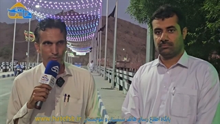 افتتاح پروژه تونل نوری در شهر سرباز