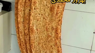 راه‌اندازی نانوایی سنگکی با دستگاه اتوماتیک | فیلم واقعی خط پخت نان