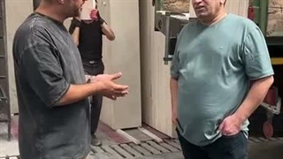 خرید حضوری سنگ تراورتن عباس آباد از رفسنجان