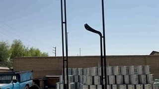پایه چراغ خیابانی