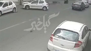 رانندگی عجیب این زن