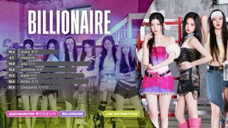 تقسیم لاین اهنگ billionaire از بیبی مانستر(درخواستی)