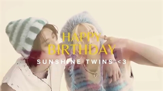 <<<✯⁠...HBD to our Lovely sunshine twins