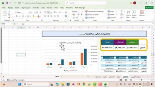 مدیریت فصلی ساختمان با اکسل