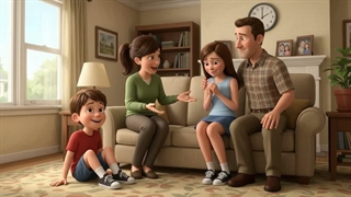 Welcoming the Newest Teenage Sister (3D animation)