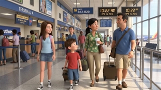 Family Trip to Fort Myers, FL (3D animation)