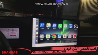راه اندازی کارپلی و اندروید باکس تویوتا کرولا فروش ونصب آپشنهای کرولا الیت