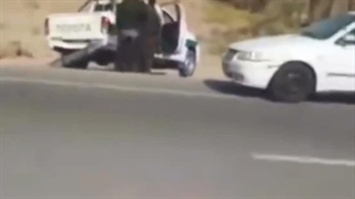 محل شهادت ۲ نیروی پلیس در پی حمله تروریستی در بمپور