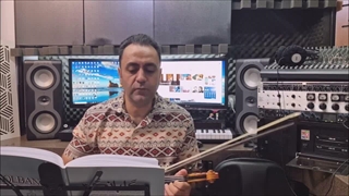 فیلم آموزش ویولن ایمان ملکی