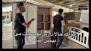 سرویس تخت خواب نوزاد نوجوان بانی با 24 ماه ضمانت- تختیران
