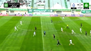 خلاصه بازی آلومینیوم اراک 1-1 ملوان