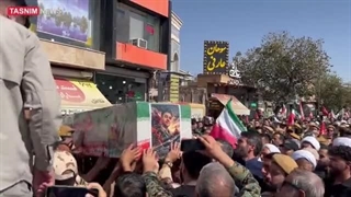 تشییع شهید عباس آقایی - شهدای حادثه تروریستی سیستان و بلوچستان در قم - مهر 1405